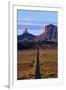 Road Through Monument Valley Navajo Tribal Park-Paul Souders-Framed Photographic Print