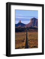 Road Through Monument Valley Navajo Tribal Park-Paul Souders-Framed Photographic Print