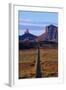 Road Through Monument Valley Navajo Tribal Park-Paul Souders-Framed Photographic Print