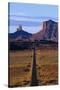 Road Through Monument Valley Navajo Tribal Park-Paul Souders-Stretched Canvas