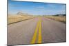 Road Through the Badlands National Park, South Dakota, United States of America, North America-Michael Runkel-Mounted Premium Photographic Print