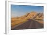 Road Through the Badlands National Park, South Dakota, United States of America, North America-Michael Runkel-Framed Photographic Print