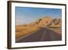 Road Through the Badlands National Park, South Dakota, United States of America, North America-Michael Runkel-Framed Photographic Print