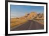 Road Through the Badlands National Park, South Dakota, United States of America, North America-Michael Runkel-Framed Photographic Print