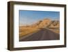 Road Through the Badlands National Park, South Dakota, United States of America, North America-Michael Runkel-Framed Photographic Print