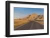 Road Through the Badlands National Park, South Dakota, United States of America, North America-Michael Runkel-Framed Photographic Print