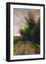 Road Through the Bushes, 1868-Ernst Benary-Framed Giclee Print