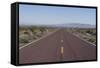 Road Through the Mojave Desert, California, United States of America, North America-Ethel Davies-Framed Stretched Canvas