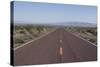 Road Through the Mojave Desert, California, United States of America, North America-Ethel Davies-Stretched Canvas