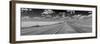 Road through the prairies of Eastern South Dakota, USA-null-Framed Photographic Print