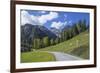 Road to Albula Pass, Graubunden, Swiss Alps, Switzerland, Europe-Angelo Cavalli-Framed Photographic Print