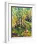 Road To Autumn Wood-balaikin2009-Framed Art Print