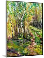 Road To Autumn Wood-balaikin2009-Mounted Art Print