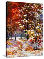 Road To Autumn Wood-balaikin2009-Stretched Canvas