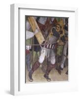 Road to Calvary, Detail from Fresco-Giacomo Jaquerio-Framed Giclee Print