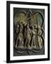 Road to Calvary, Panel-Lorenzo Ghiberti-Framed Giclee Print