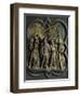 Road to Calvary, Panel-Lorenzo Ghiberti-Framed Giclee Print