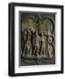 Road to Calvary, Panel-Lorenzo Ghiberti-Framed Giclee Print