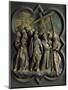 Road to Calvary, Panel-Lorenzo Ghiberti-Mounted Giclee Print