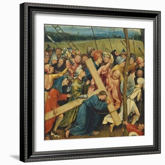 Road to Calvary-Hieronymus Bosch-Framed Art Print