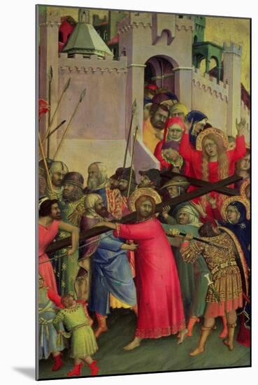 Road to Calvary-Simone Martini-Mounted Giclee Print