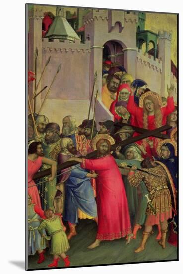 Road to Calvary-Simone Martini-Mounted Giclee Print