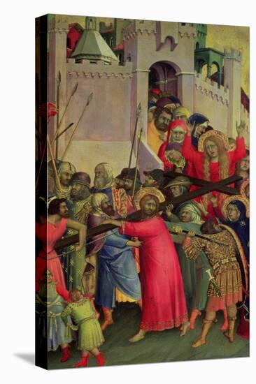 Road to Calvary-Simone Martini-Stretched Canvas