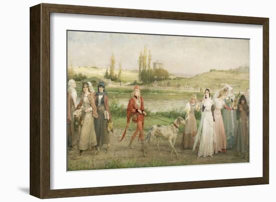 Road to Camelot-George Henry Boughton-Framed Giclee Print