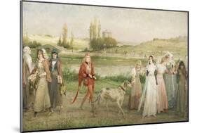 Road to Camelot-George Henry Boughton-Mounted Giclee Print