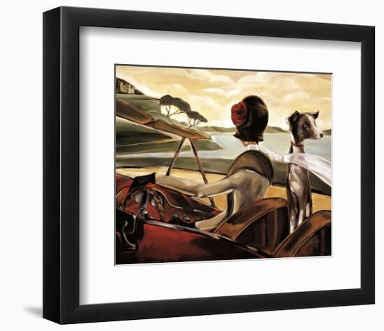 Road to Cannes-Trish Biddle-Framed Giclee Print