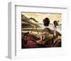 Road to Cannes-Trish Biddle-Framed Giclee Print