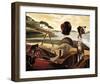 Road to Cannes-Trish Biddle-Framed Giclee Print