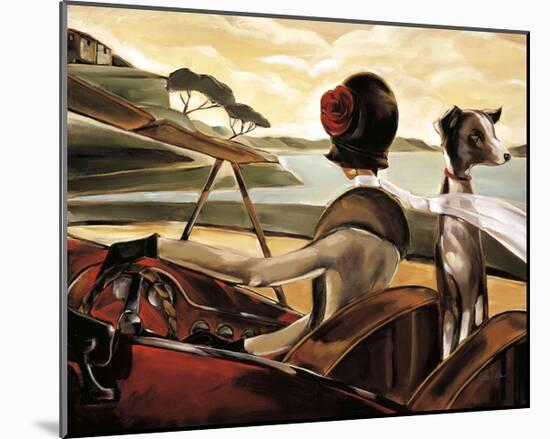 Road to Cannes-Trish Biddle-Mounted Giclee Print