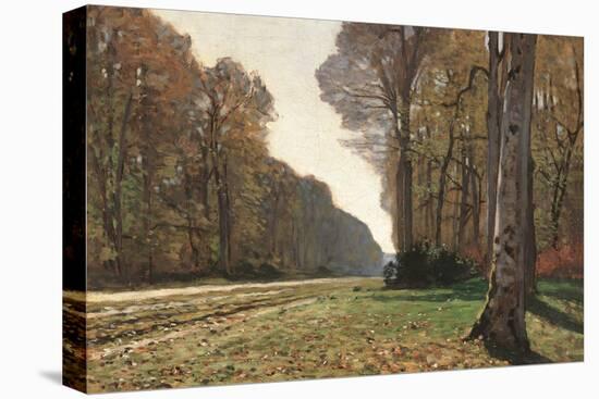 Road to Chailly-Claude Monet-Stretched Canvas