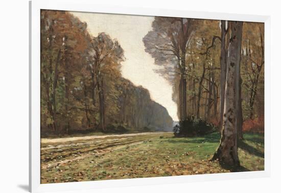 Road to Chailly-Claude Monet-Framed Art Print