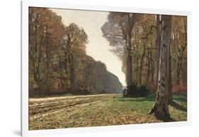 Road to Chailly-Claude Monet-Framed Art Print