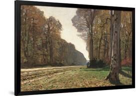 Road to Chailly-Claude Monet-Framed Art Print