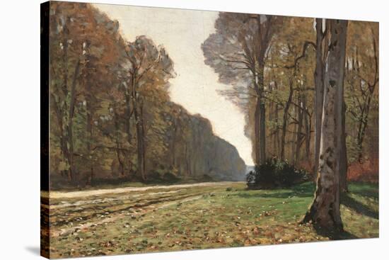 Road to Chailly-Claude Monet-Stretched Canvas