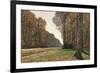 Road to Chailly-Claude Monet-Framed Art Print