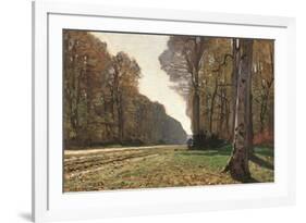 Road to Chailly-Claude Monet-Framed Premium Giclee Print