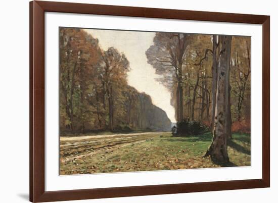 Road to Chailly-Claude Monet-Framed Premium Giclee Print