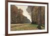 Road to Chailly-Claude Monet-Framed Premium Giclee Print
