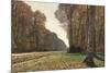 Road to Chailly-Claude Monet-Mounted Premium Giclee Print