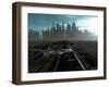 Road To Dead City-rolffimages-Framed Art Print