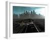 Road To Dead City-rolffimages-Framed Art Print