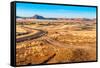 Road to Desert-milosk50-Framed Stretched Canvas