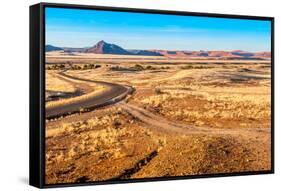 Road to Desert-milosk50-Framed Stretched Canvas