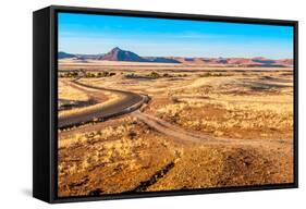 Road to Desert-milosk50-Framed Stretched Canvas