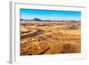 Road to Desert-milosk50-Framed Photographic Print