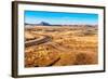 Road to Desert-milosk50-Framed Photographic Print